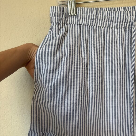 Talbots Tiered Nautical Cotton Midi Skirt - Picture 9 of 9